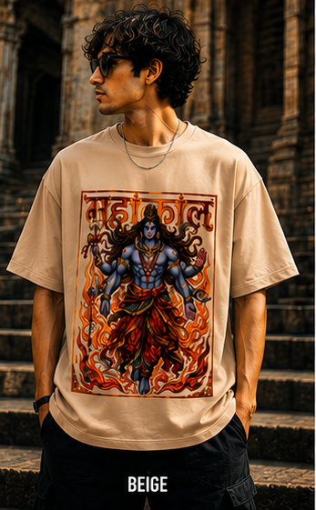 Mahakaal: The Eternal Flame Crew Tee