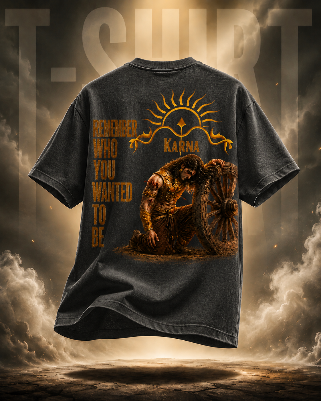 Karna "Remember Who You Wanted To Be"  Graphic Tee