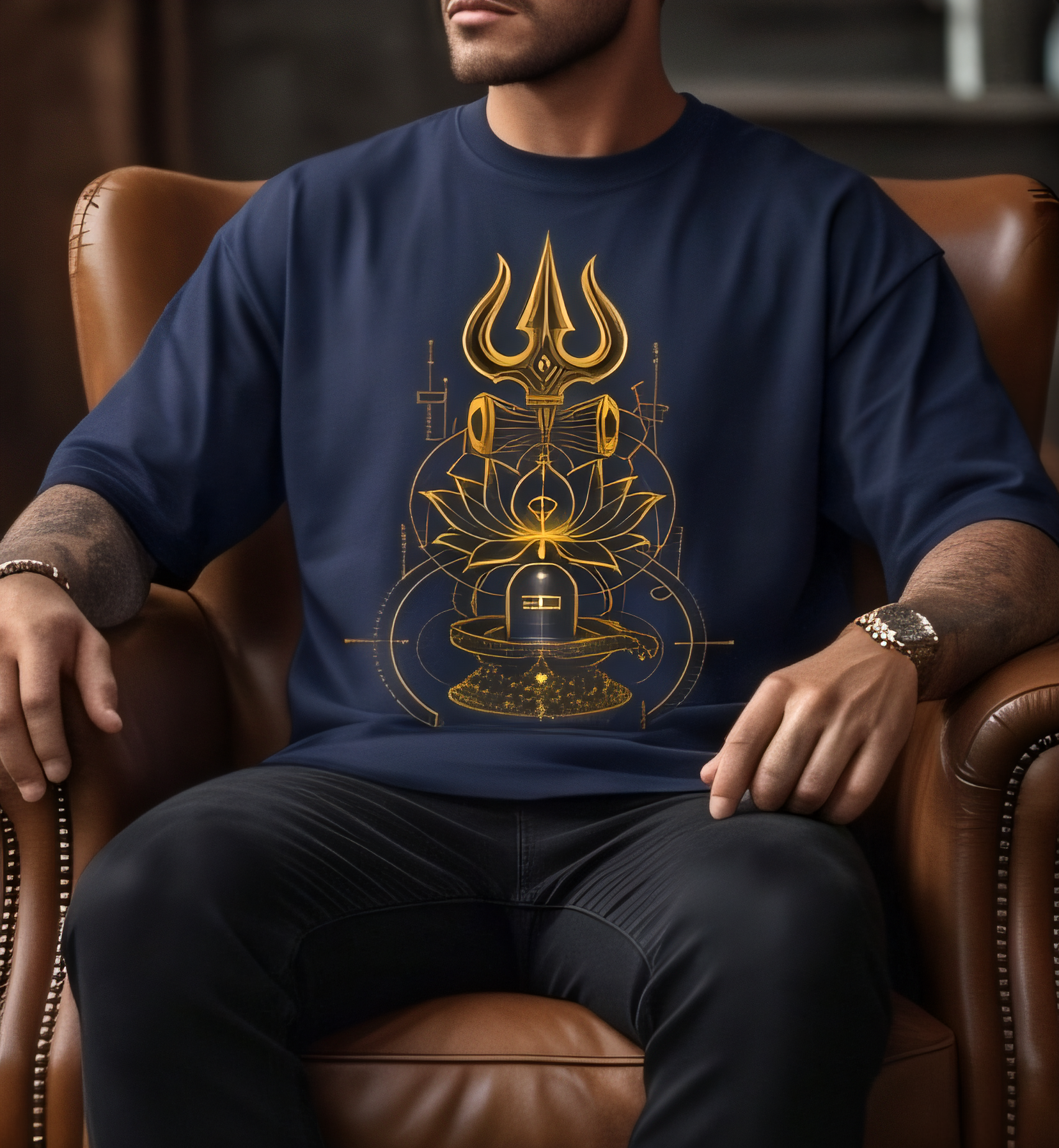 Trishul of Shiva – Divine Energy T-Shirt