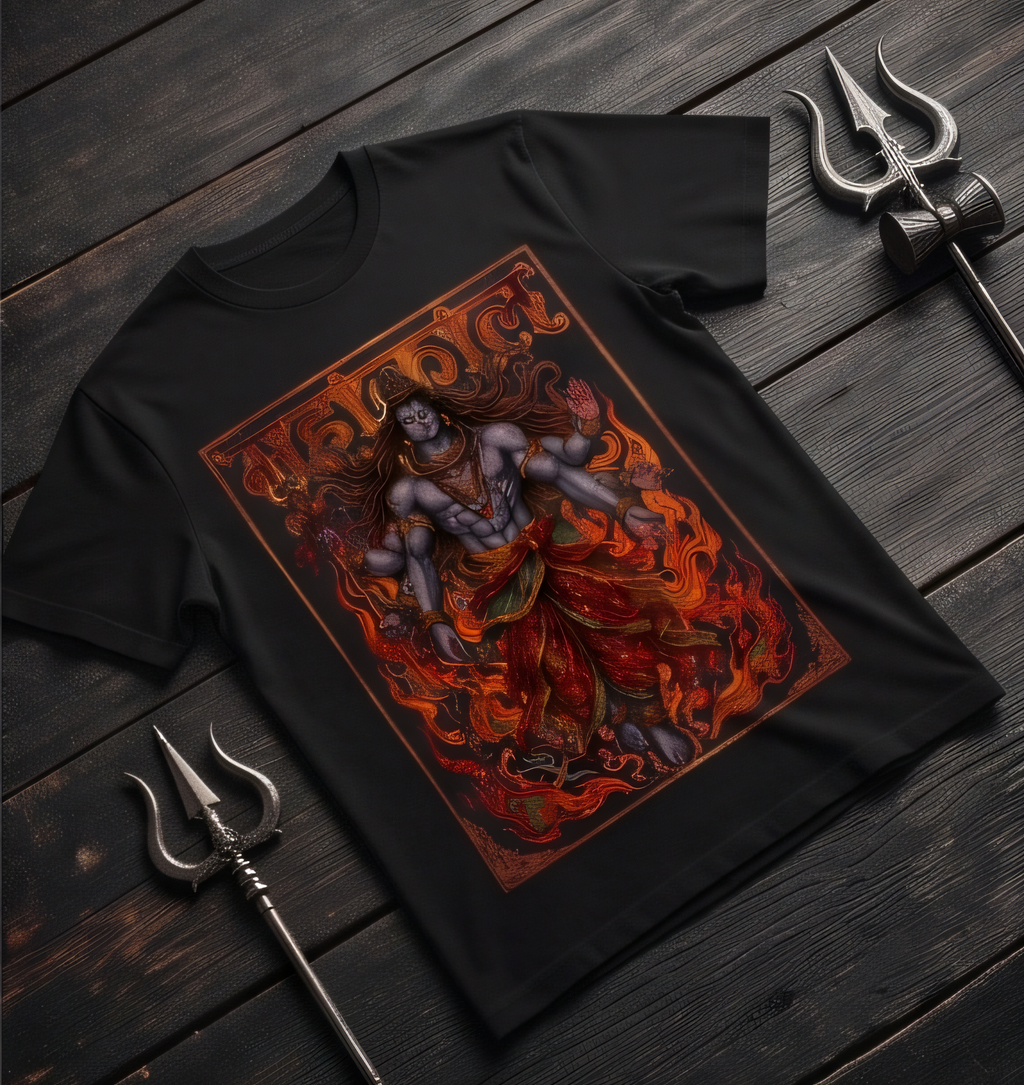 Mahakaal: The Eternal Flame Crew Tee