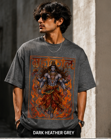 Mahakaal: The Eternal Flame Crew Tee