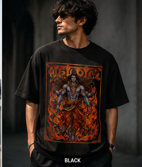 Mahakaal: The Eternal Flame Crew Tee