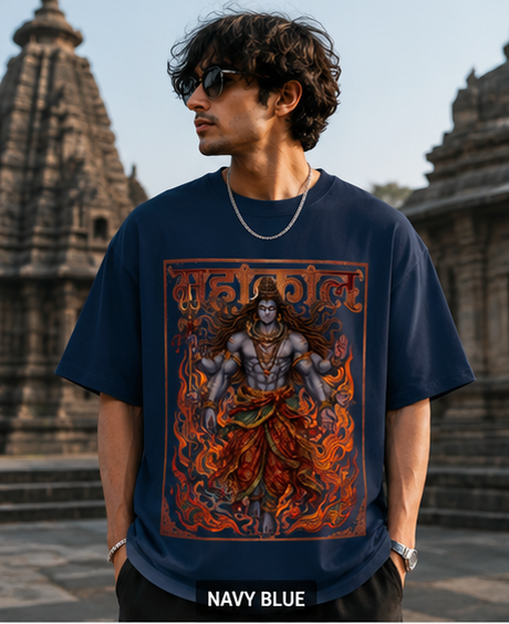 Mahakaal: The Eternal Flame Crew Tee