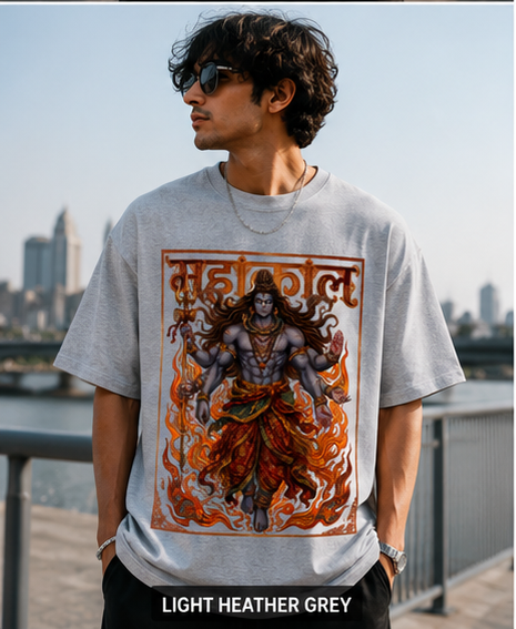 Mahakaal: The Eternal Flame Crew Tee