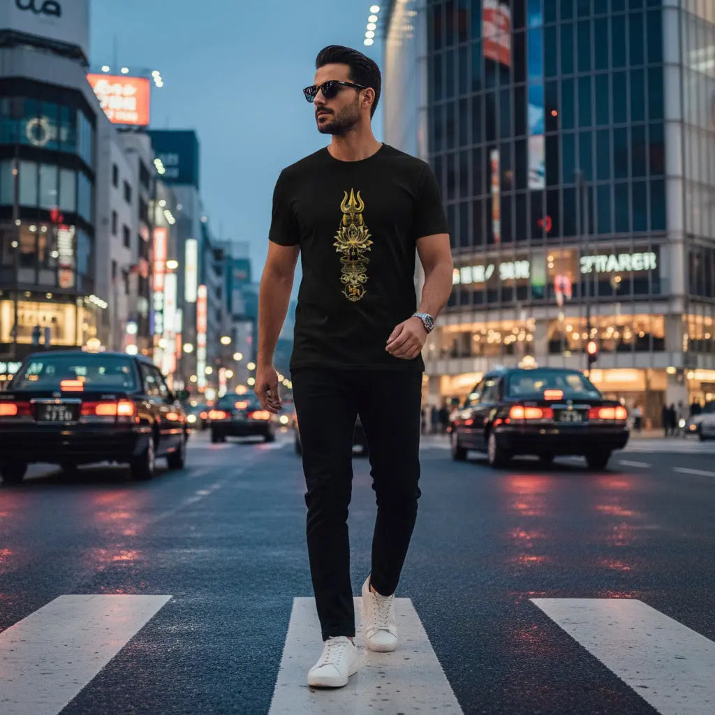 The Mahadev Signature Oversized Tee ZENO