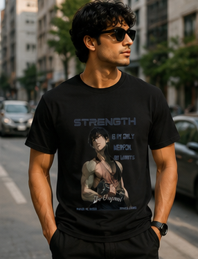 Anime Gym Culture Graphic Tee