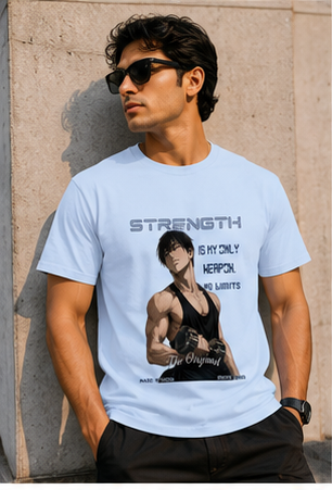 Anime Gym Culture Graphic Tee